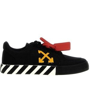 Off-White c/o Virgil Abloh Low Vulcanized Sneakers - Black