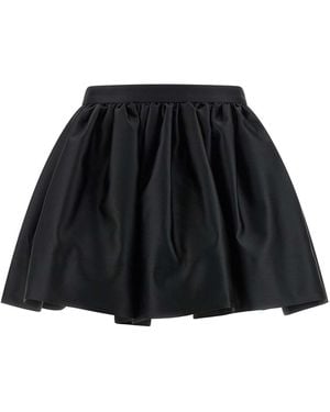 Rabanne Satin Skirt - Black