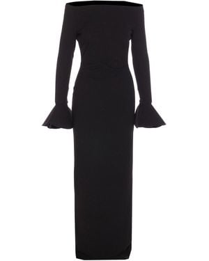 Solace London Anica Maxi Dress - Black