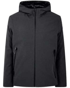 Rrd Jacket With Hood And Zip - Black
