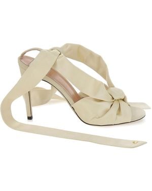 Moschino Nodo Sandal - White