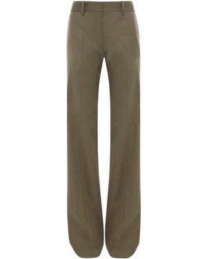 Victoria Beckham Straight Pants - Green