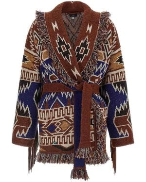 Alanui The Amazing Journey Cardigan - Brown
