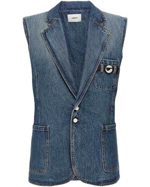 Coperni Strap Vest - Blue