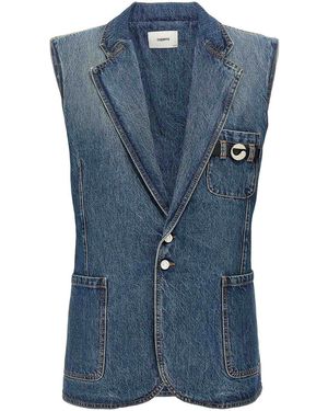 Coperni Strap Vest - Blue