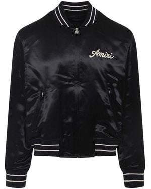 Amiri Club Bomber Jacket - Black