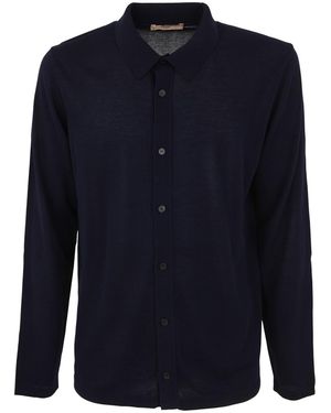 Nuur Long Sleeve Shirt - Blue