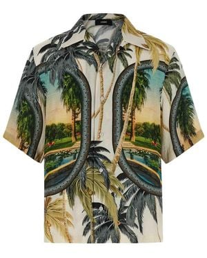Amiri Paradise Bowling Shirt - Green
