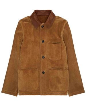 Fortela Suede Jacket - Brown