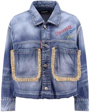 DSquared² Jackets - Blue