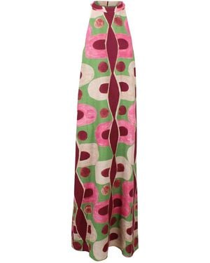 PHILIPPA 1970 Noemi Halterneck Dress - White