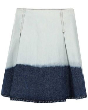 Marni Denim Midi Skirt - Blue