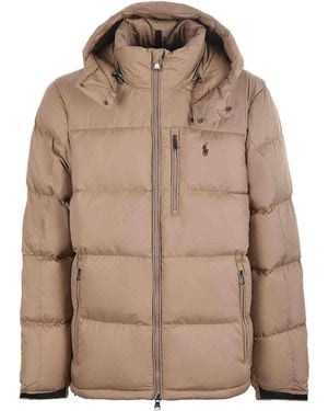 Polo Ralph Lauren Nylon Down Jacket - Brown