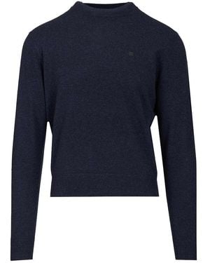 Acne Studios Crew Neck Sweater - Blue
