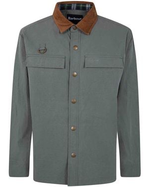 Barbour Spey Overshirt Jacket - Gray
