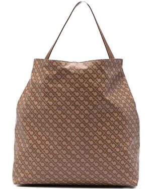 Gherardini Softy Tabacco Shopping Bag - Brown