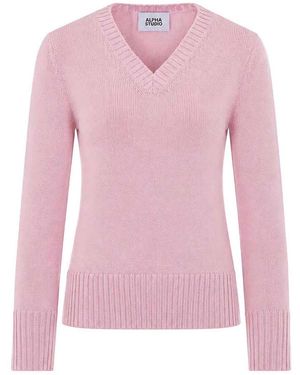 Alpha Studio Maglione - Rosa