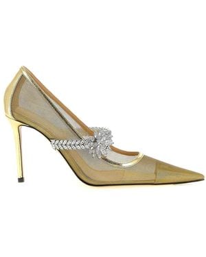 Mach & Mach Court Shoes - Metallic