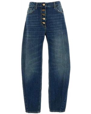 Elisabetta Franchi Vaqueros Rectos - Azul
