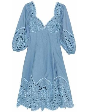 Charo Ruiz 'Corbin' Long Dress - Blue