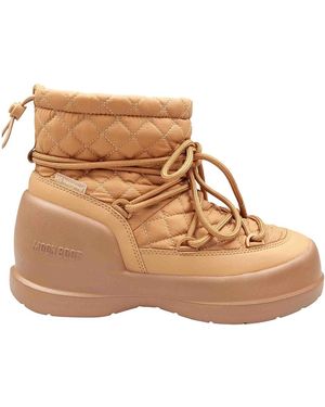 Moon Boot Mezzaluna Quilted Mid Colore Sand - Marrone