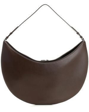 Jacquemus Large "Ovalo" Hobo Bag - Brown