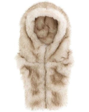 Herno Eco-Fur Collar - Natural