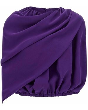 Balenciaga Cape Top - Purple