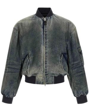 Balenciaga Bomber Standard' Jacket - Gray