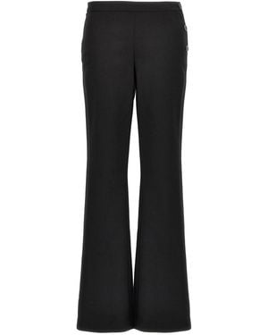 Courreges Oblique Tailored Trousers - Black
