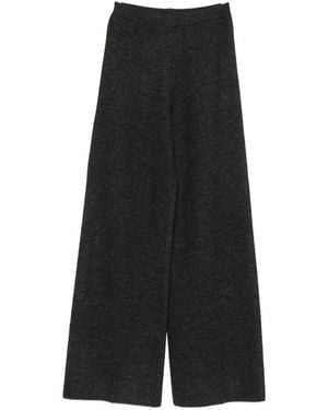 Semicouture Grace Wool Trousers - Black