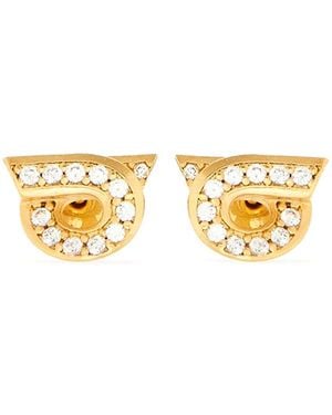 Ferragamo Orecchini Gancini - Metallizzato