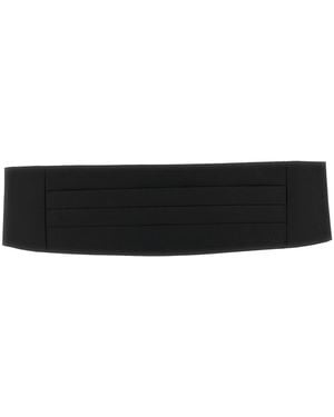 Pal Zileri Satin Tuxedo Headband - Black