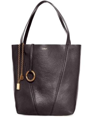 Chloé Chlo Spin Tote Bag - Black