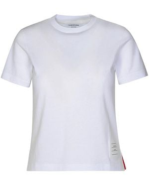 Thom Browne T-Shirt Relaxed - White