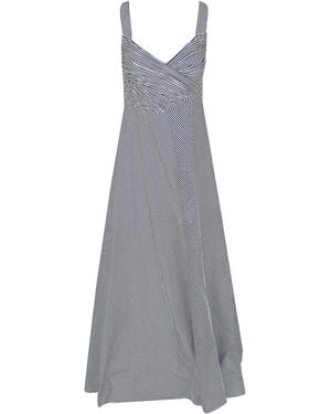 Ralph Lauren Woven-Gown-Dresses - Grey