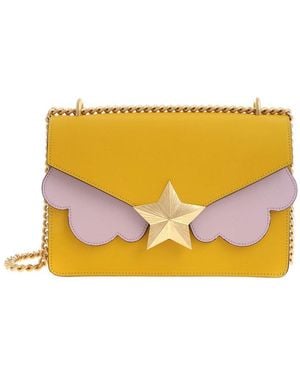 Les Jeunes Etoiles New Vega Medium Shoulder Bag - Yellow