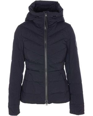 Canada Goose Clair Jacket Frontal Zip Closure - Blue