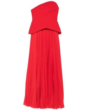 Solace London Britt Maxi Dress - Red