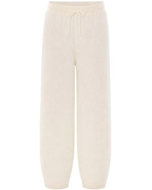 ELEH Knitted Pants - White