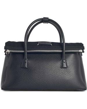 Maison Margiela 5Ac East West Leather Bag - Blue