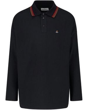 Vivienne Westwood Cotton Piqué Polo - Blue