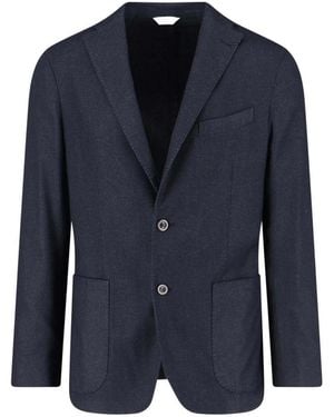 Boglioli Blazer Monopetto - Blue