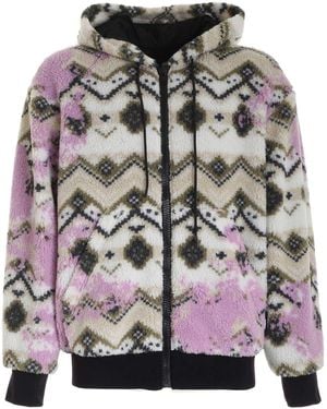 MSGM Teddy Effect Jacket - Gray