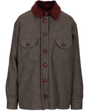 Blazé Milano Badis Berber Jacket - Brown