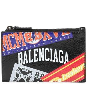 Balenciaga Cash Long Coin Card Holder - White