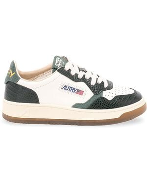 Autry 'Medalist' Low Sneakers - White