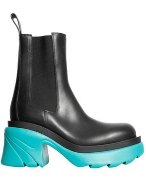 Bottega Veneta Flash Boots - Blue