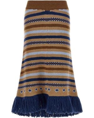 Alanui Skirt - Blue
