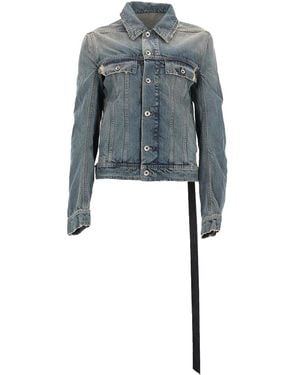 Rick Owens Denim Jacket - Blue